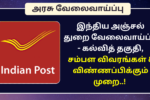 Indian Post Office Application Details 2024